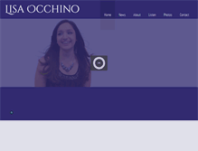 Tablet Screenshot of lisaocchino.com